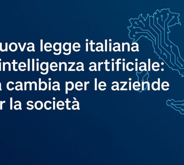 Legge italiana sull'intelligenza artificiale